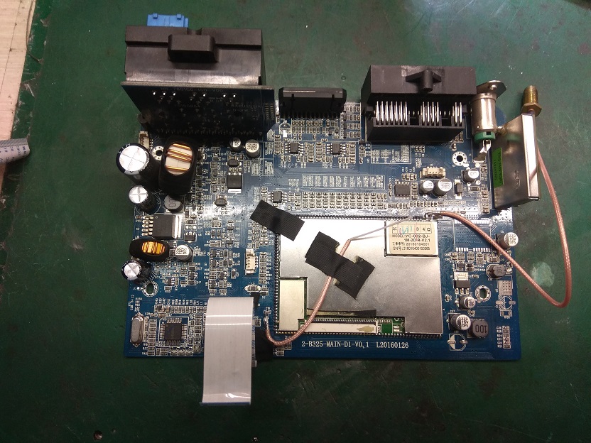 3. Демонтируем плату